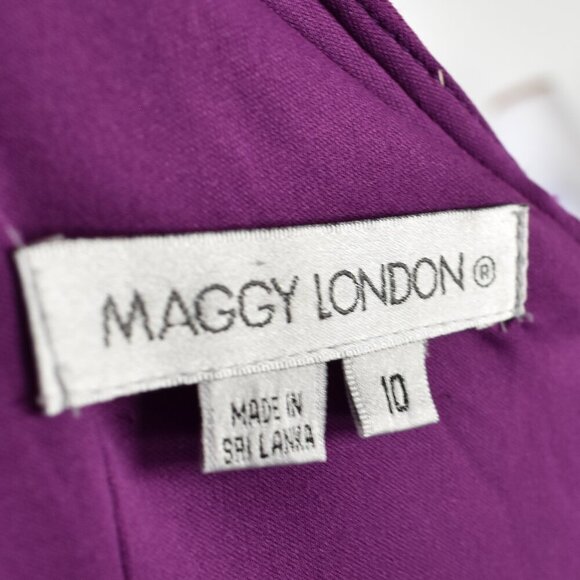 Maggy London Bodycon Sheath Dress - 10 - Picture 10 of 10